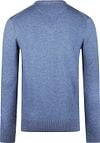 McGregor Pullover Merino Wool V-Neck Faded Blue Product / Achterkant