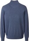 Casa Moda Halfzip Pullover Solid Blue Product / Achterkant