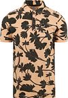 Cast Iron Polo Shirt Orange Flowers  CPSS2303861-2056 order online | Suitable