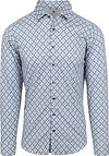 Desoto Shirt Kent Print Blue order online | 71228-3-168 | Suitable Norway