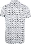 Dstrezzed Shirt Dark White Print Product / Achterkant