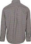 Gant Chemise Casual Twill A Carreaux Marron Product / Achterkant