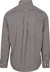 Gant Casual Shirt Twill Plaid Brown Product / Achterkant