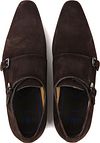 Giorgio Amalfi Schuh Monk Strap Braun Suede Product / Detail