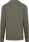 King Essentials The George Sweater Olijfgroen Product / Achterkant