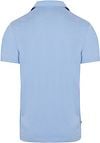 King Essentials The James Poloshirt Mid Blau Product / Achterkant