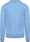 King Essentials The John Pullover Merino Lichtblauw Product / Achterkant