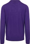King Essentials The John Pullover Merino Purple Product / Achterkant