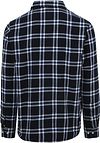 KnowledgeCotton Apparel Shirt Dark Blue Checkered Product / Achterkant