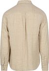 KnowledgeCotton Apparel Shirt Linen Ecru Product / Achterkant