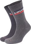 Levi's 2-Pack Sportswear Sokken Zwart Antraciet 902012001-208 kopen | Suitable