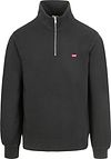 Levi's Sweater Half Zip Black A8606-0000 order online | Suitable