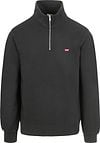Levi's Sweater Half Zip Zwart A8606-0000 kopen | Suitable