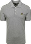 Lyle and Scott Polo Plain Grijs SP400VOG-T28 kopen | Suitable