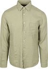 Marc O'Polo Shirt Linen Green M23742842318-443 order online | Suitable