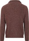 McGregor Half Zip Pullover Merino Wool Brown Product / Achterkant
