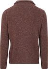 McGregor Half Zip Pullover Merinowolle Braun Product / Achterkant