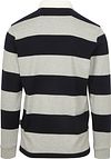McGregor Rugbyshirt Stripe Navy Grey