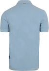 Napapijri Polo Elbas Chambray Blauw  Product / Achterkant