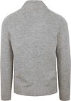 NZA Pull Ohaeawai Demi-Zip Laine Gris Product / Achterkant