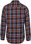 NZA Shirt West Coast Flannel Plaid Blue Product / Achterkant