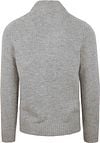 NZA Half Zip Sweater Ohaeawai Wool Grey Product / Achterkant