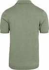 No Excess Knitted Poloshirt Grün Product / Achterkant