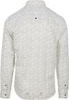 No Excess Overhemd Linnen Off-white Print Product / Achterkant