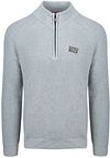 NZA Pull Drake Demi-Zip Bleu Clair 24HN472-1639 commander en ligne | Suitable