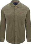NZA Shirt Omar Fine Corduroy Olive Green 24HN504-1734 order online | Suitable