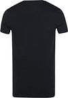 PME Legend Basic T-Shirt 2er Pack O-Ausschnitt Schwarz Product / Achterkant