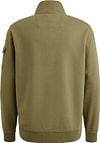 PME Legend Half Zip Sweater Interlock Jersey Olive Product / Achterkant