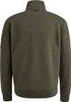 PME Legend Vest Jacquard Interlock Beluga Groen