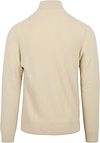 Profuomo Cardigan Wool Mix Ecru Product / Achterkant