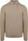 Profuomo Longsleeve Polo Luxury Basic Beige commander en ligne | PP2J00009C-F | Suitable Luxembourg
