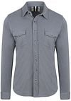 Profuomo Overshirt Western Jersey Blauw PPWF10005D-M kopen | Suitable