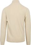 Profuomo Vest Wolmix Ecru Product / Achterkant