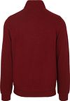 NZA Halfzip Samuel Cherry red Product / Achterkant