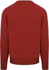 William Lockie Pullover Lambswool V Dobonnet Product / Achterkant