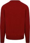William Lockie Pullover Lamswol V Poppy Product / Achterkant