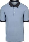 Scotch And Soda Knitted Polo Shirt Structure Blue 181319-410 order online | Suitable