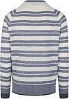Scotch and Soda Pull Rayé Bleu  Product / Achterkant