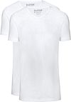 Slater 2-pack T-shirt Basic Extra Long V-neck White 7800 order online | Suitable