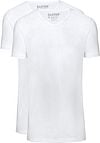 Slater 2er-Pack T-shirt Basic Extra Lang V-Ausschnitt Weiß 7800 kaufen | Suitable