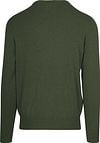 Steppin' Out Pullover Cotton Cashmere Olivgrün Product / Achterkant