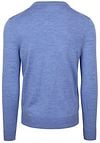 Suitable Merino Pullover V-Neck Light Blue Product / Achterkant