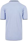 Suitable Respect Polo Shirt Tip Ferry Light Blue Product / Achterkant