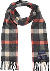 Suitable Scarf Checkered Merino Red Grey SCARV-STBL-AW24-04 order online | Suitable