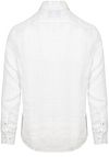 Suitable Shirt Linen White Product / Achterkant