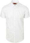 Suitable Short Sleeves Chemise Cotton Slub Blanche SH-SHSL-CO-STBL-25.02 White commander en ligne | Suitable